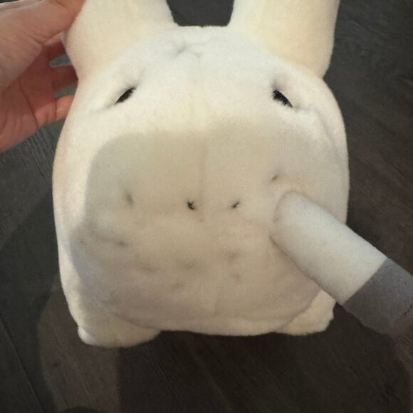 Smorkin' Labbit White 14" Plush by Kidrobot x Frank Kozik - Picture 12 of 12